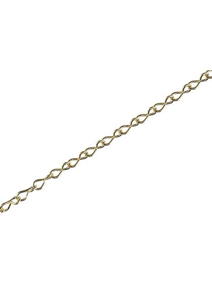 Plated Steel Single Jack Picture Chain - #18